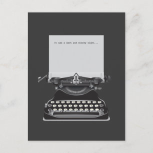 Carte Postale C'était une nuit sombre et orageuse