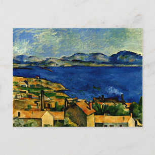 Carte Postale Cezanne - Gulf of Marseille seen from L'Estaque