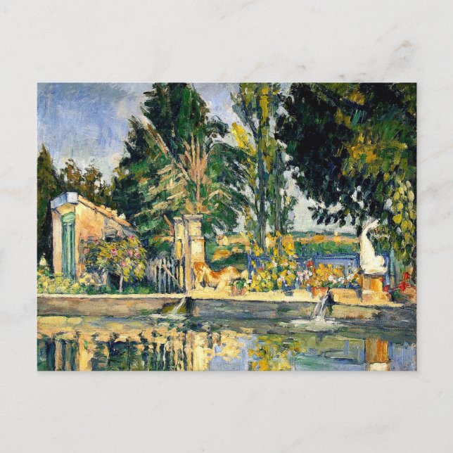 Carte Postale Cezanne - Jas de Bouffan, 1876 (Devant)