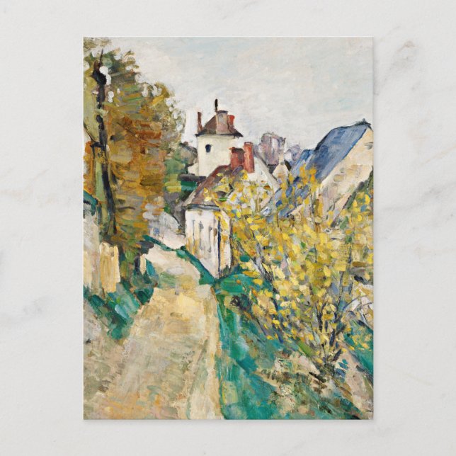Carte Postale Cezanne, La Maison du Dr Gachet, Auvers-sur-Oise, (Devant)