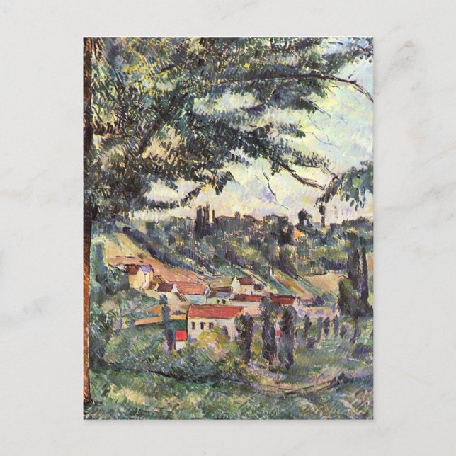 Carte Postale Cezanne - Le Hameau des Patis (Devant)
