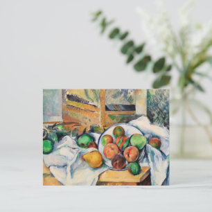 Carte Postale Cezanne - Une table d'angle
