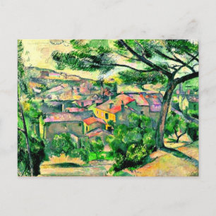 Carte Postale Cezanne - Vue du matin de L'Estaque