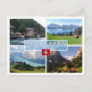 Carte Postale CH Suisse - Interlaken - Lac Thun - Thunerse