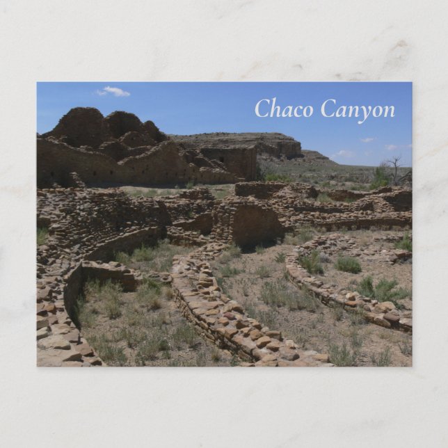 Carte postale Chaco Canyon (Devant)
