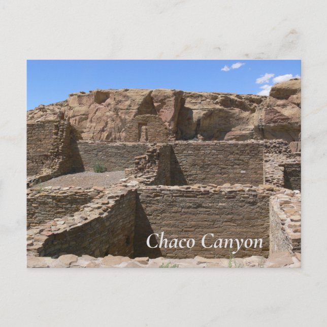 Carte postale Chaco Canyon (Devant)