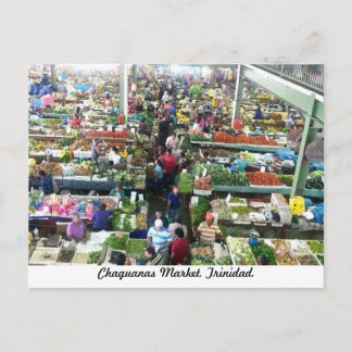 Carte Postale Chaguanas Market, Trinidad Postcard