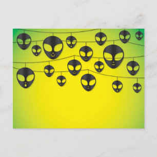 Carte Postale chaîne Alien