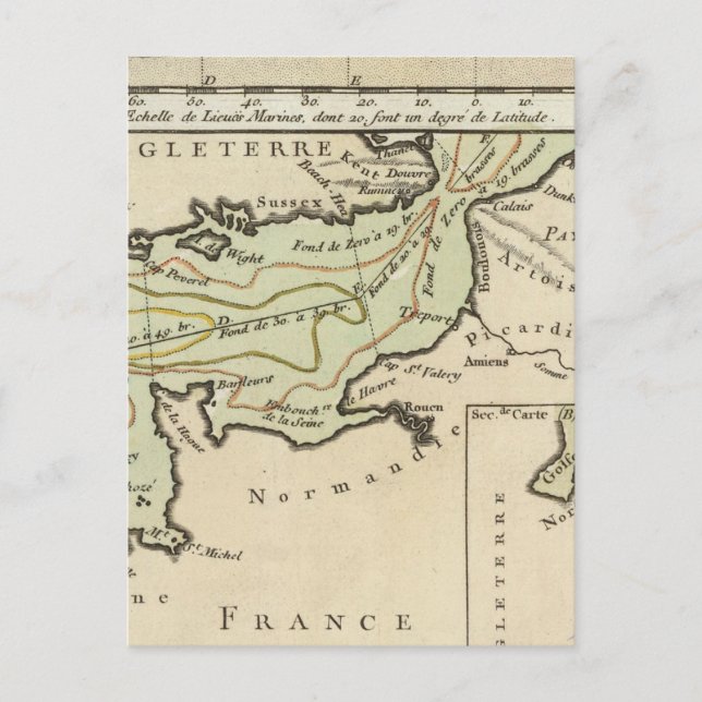 Carte Postale Chaîne anglaise (Devant)