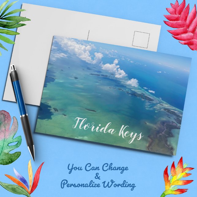 Carte Postale Chaîne Island De La Clé Air Ouest Floride (Créateur téléchargé)