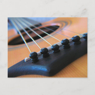 Carte postale Chaînes de guitare