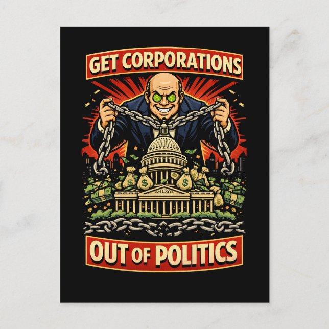 Carte Postale Chains of Influence (Devant)