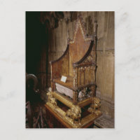Chaise de couronnement faite pour Edward I par 'Wa