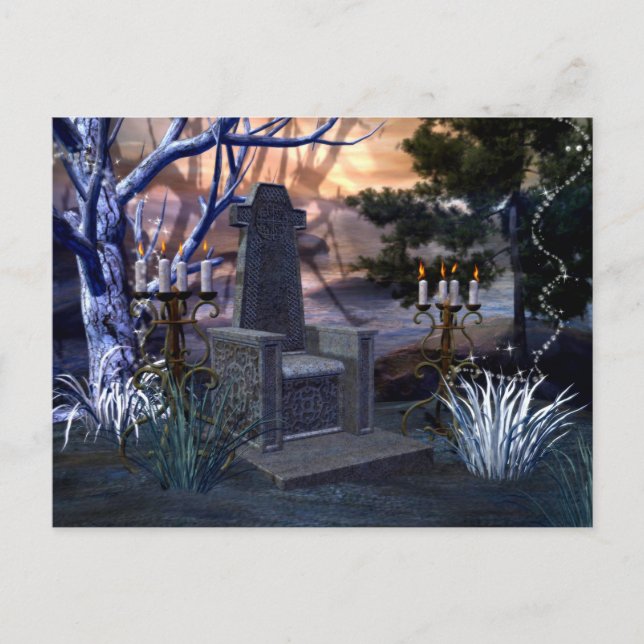 Carte postale chaise magique (Devant)