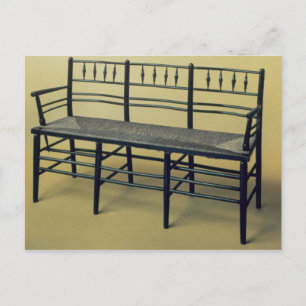 Carte Postale Chaise Sussex en jonc (bois et jonc)