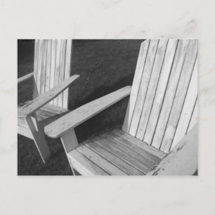 Carte Postale Chaises Lonely