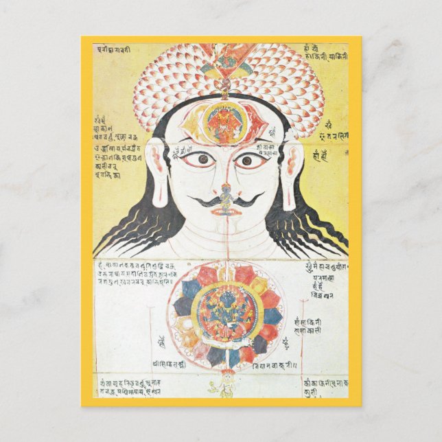 Carte postale Chakra (Devant)