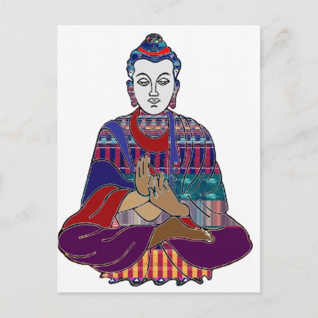 Carte Postale Chakra Yoga Masters Masters DON Pratique (Devant)