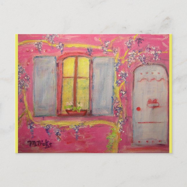 Carte Postale chalet de la glycine (Devant)