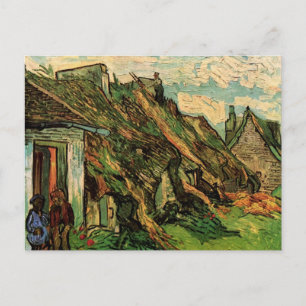 Carte Postale Chalets en grès chaulé par Vincent van Gogh