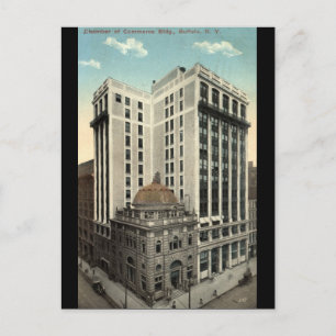 Carte Postale Chamber of Commerce Bldg Buffalo NY 1915 Vintage