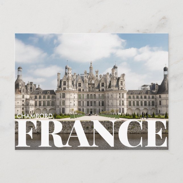 Carte Postale Chambord, France (Devant)