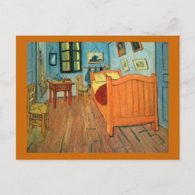 Carte Postale Chambre à Arles par Vincent Van Gogh (Devant)