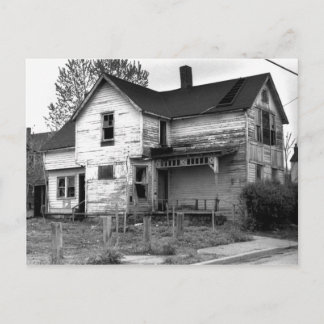 Carte Postale Chambre abandonnée