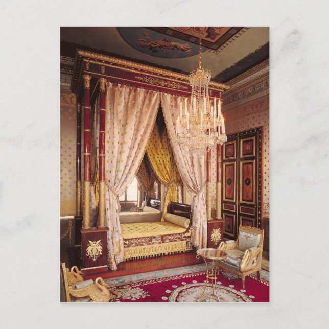 Carte Postale Chambre de la Reine Hortense de Beauharnais (Devant)