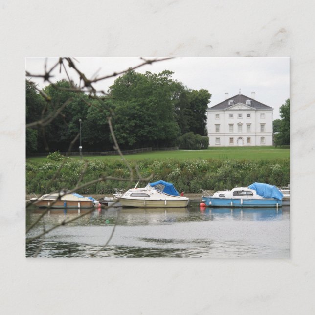 Carte Postale Chambre de marbre de colline, Twickenham, (Devant)