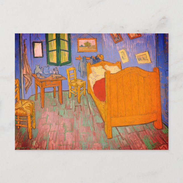 Carte Postale Chambre par van Gogh (Devant)