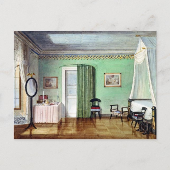 Carte Postale Chambre verdoyante victorienne (Devant)