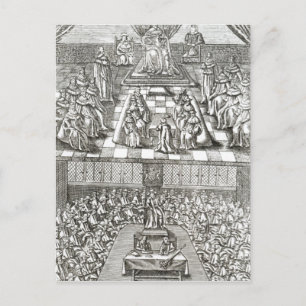 Carte Postale Chambres du Parlement en 1640
