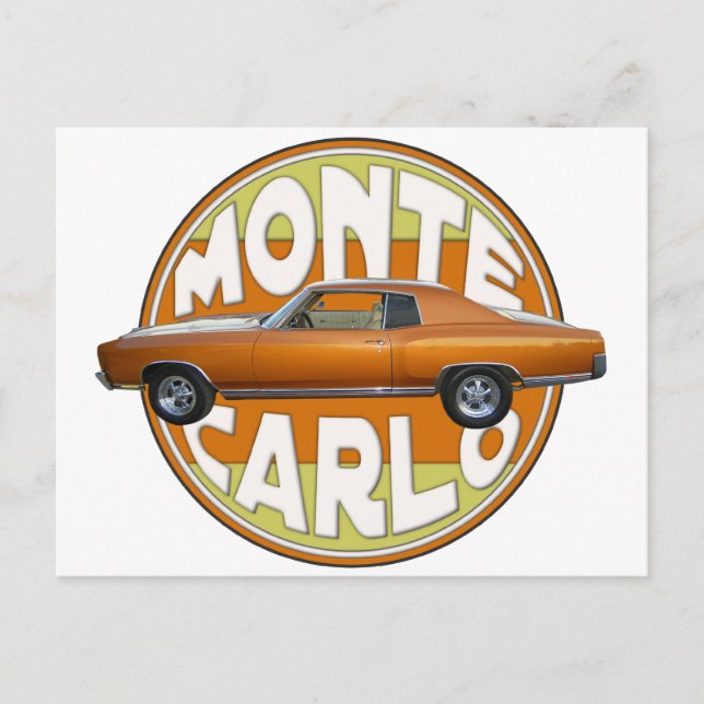 Carte Postale chameau de cuivre de monte carlo 1970 (Devant)