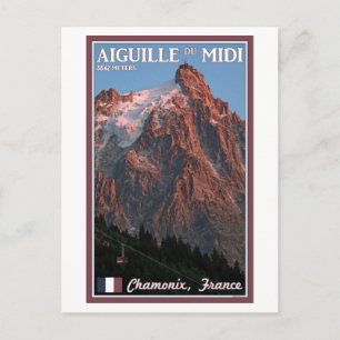 Carte Postale Chamonix - Aiguille du Midi