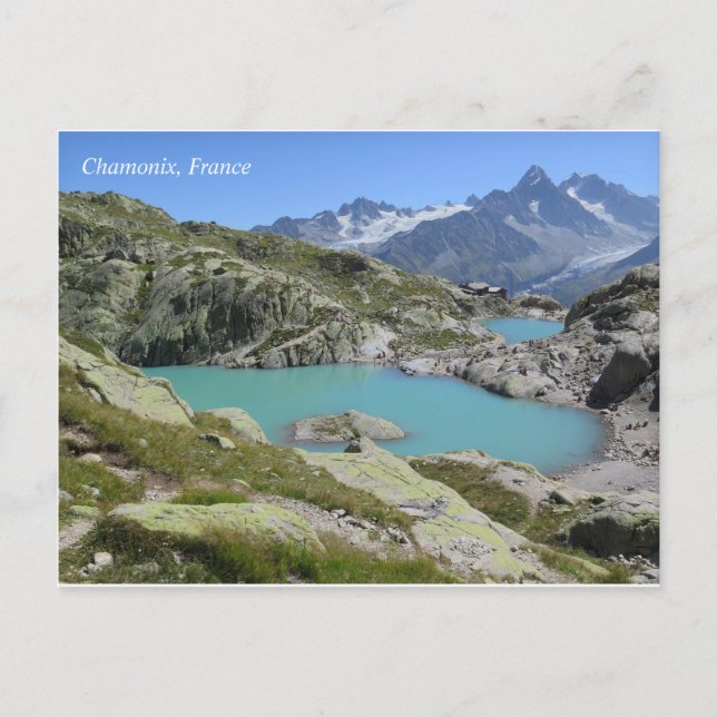 Carte postale Chamonix Alpes (Devant)