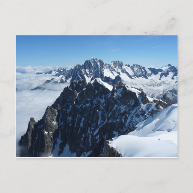 Carte Postale Chamonix des Alpes françaises (Devant)