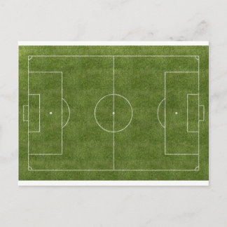 Carte Postale Champ de football