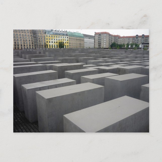 Carte Postale champ de mémoire Berlin (Devant)