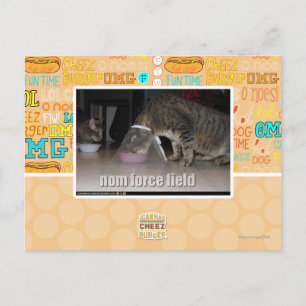 Carte Postale champ de nom force