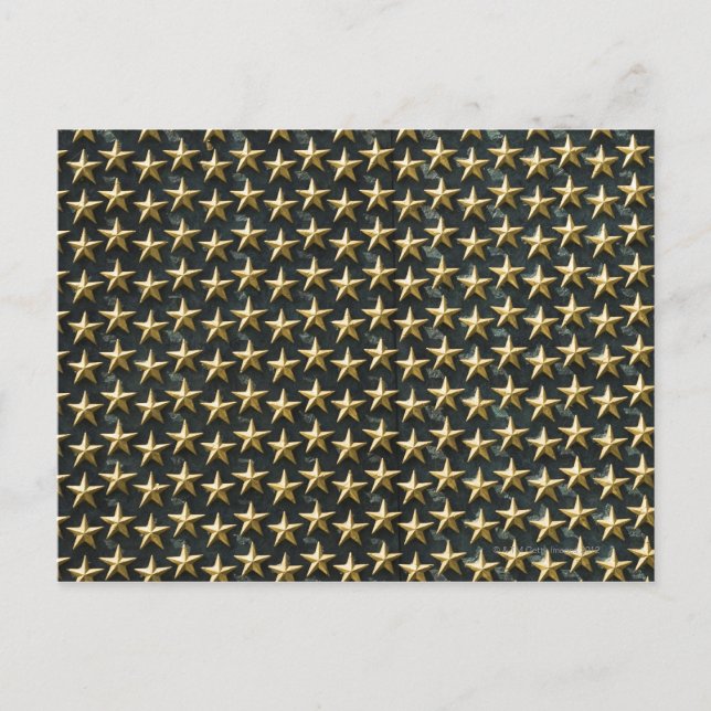 Carte Postale Champ d'étoiles au Mémorial de la Seconde Guerre m (Devant)