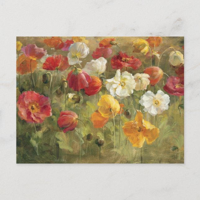 Carte Postale Champ Poppy (Devant)