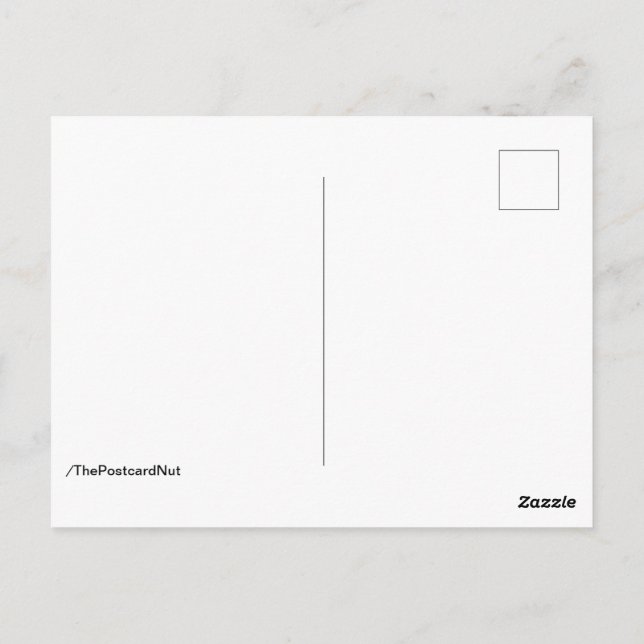 Carte Postale Champignons (Dos)