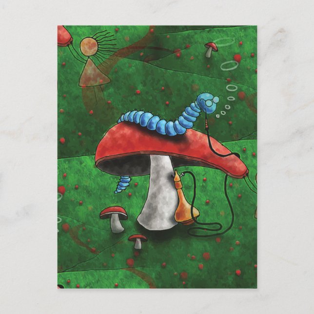 Carte Postale Champignons magiques (Devant)