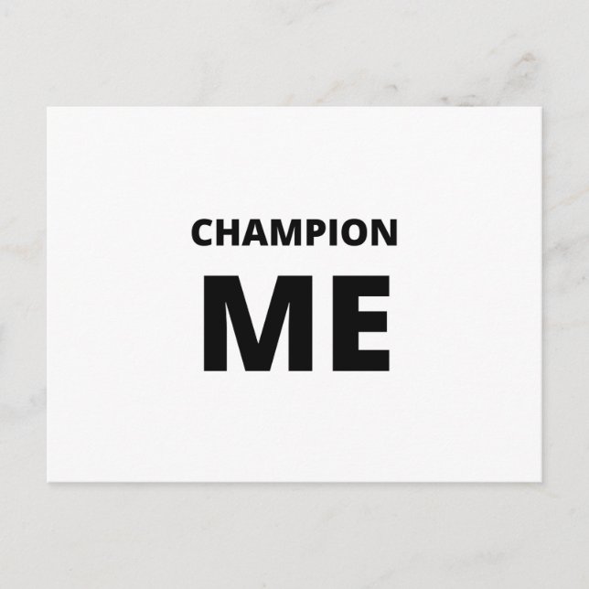 CARTE POSTALE CHAMPION (Devant)