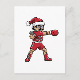 Carte Postale Champion de boxe Casse-Noisette Sports de combat d