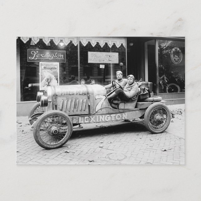 Carte Postale Championnat de course automobile, 1922 (Devant)