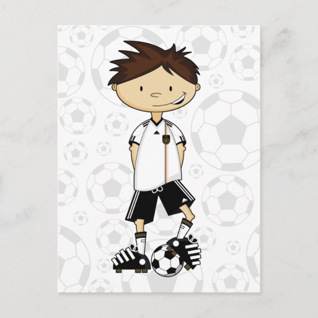 Carte Postale Championnat du monde de football (Devant)
