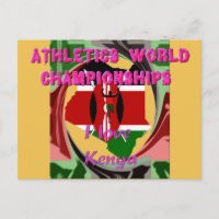 Championnats du monde d'athlétisme Kenya Runner :