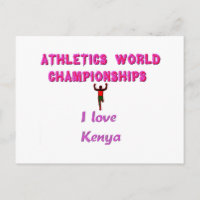 Championnats du monde d'athlétisme Kenya Runner : 